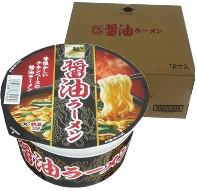 멘노스나오시 쇼유 컵라멘, 12개