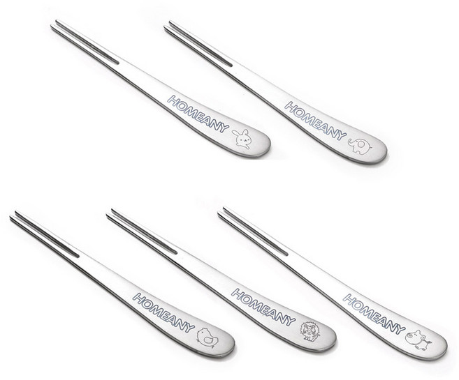 홈애니 과일꽂이 5종 세트, 1세트