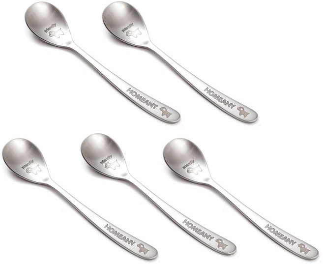 홈애니 티스푼, 5개, 강아지, 단품