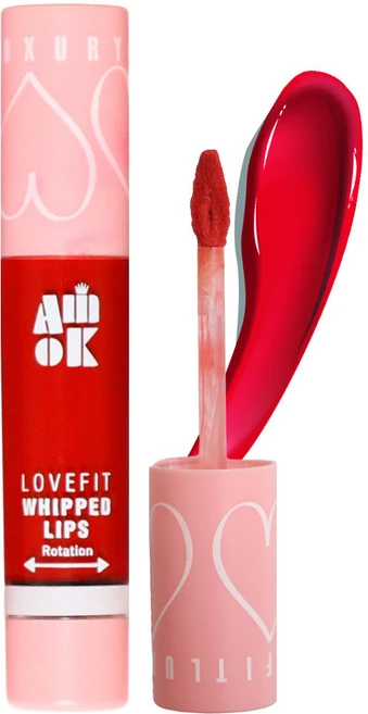 아미옥 러브핏 휘핑 립스 틴트 4g, M419 미인은석류, 1개 - 쿠팡