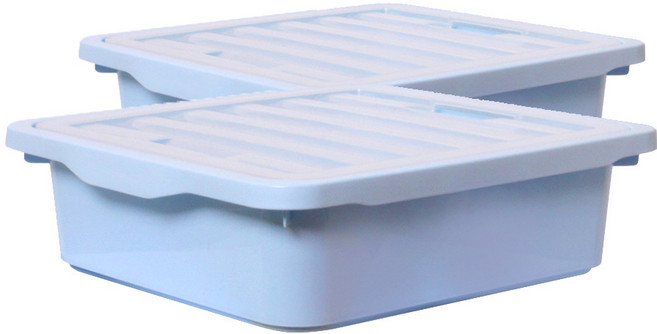 보노하우스 레브 스토리지 박스, 블루, 2개