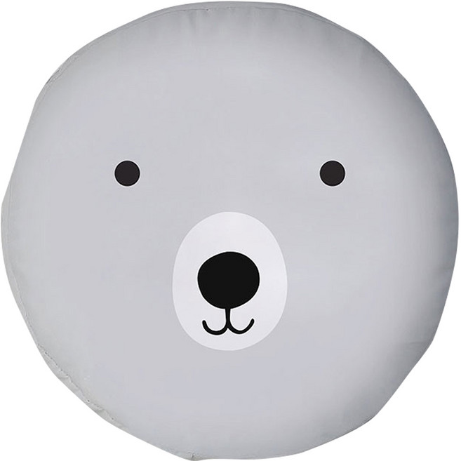 베베데코 선풍기커버 패브릭 벽걸이, 북극곰