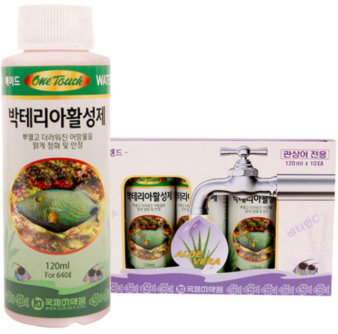 원터치 박테리아 활성제, 120ml, 10개