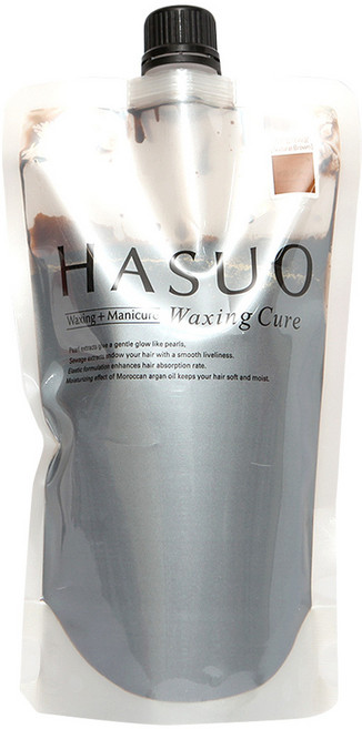 하수오 왁싱큐어 헤어 메니큐어, 네츄럴브라운, 1개