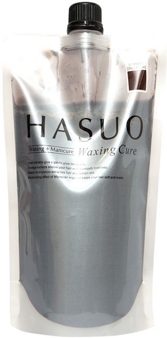 하수오 헤어용 왁싱큐어 500g, 다크브라운, 1개