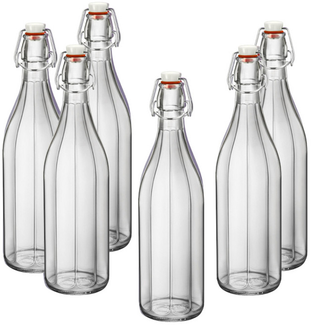 보르미올리 옥스포드 유리보틀 6p, 1000ml, 1개