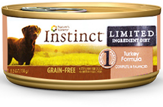 인스팅트 LID 독 애견 간식캔, 칠면조, 156g, 1개
