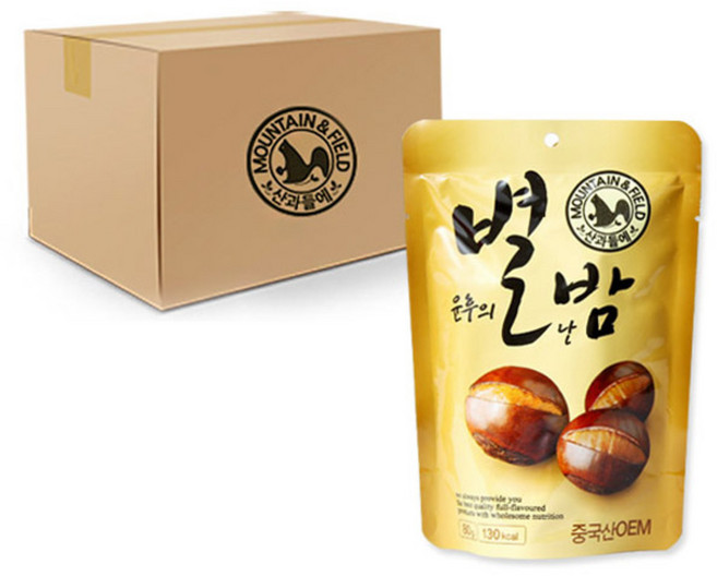 산과들에 윤후의 별난밤, 80g, 20개