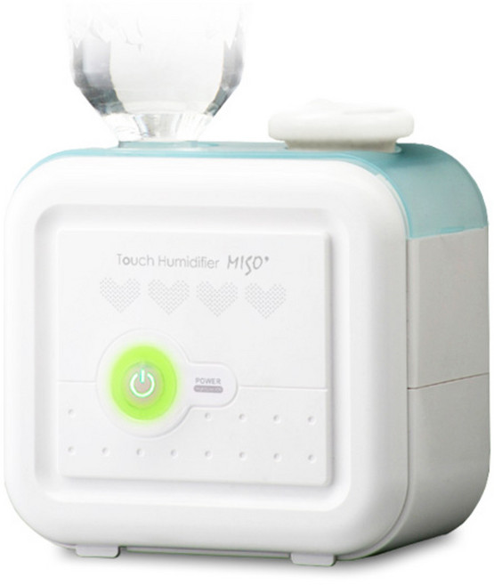 엠텍 미니 미소가습기 보틀형, MH-163B, 블루