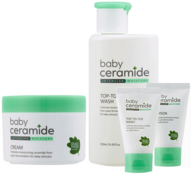 그린핑거 베이비 세라마이드 워시 + 크림 + 여행용 랜덤 발송, 1세트