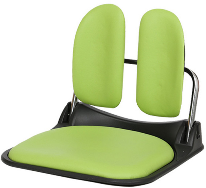체어포커스 듀얼폴더 DF-925 접이식 좌식의자 인조가죽, 그린, 1개