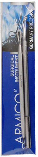 아미코 의료용 큐렛 여드름기 루프 + 창, 1세트