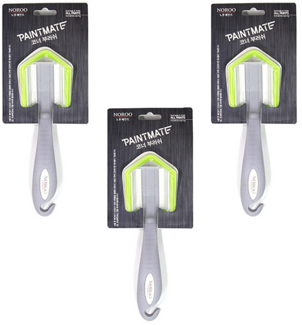 노루페인트 페인트메이트 코너 브러쉬 3p, 3개
