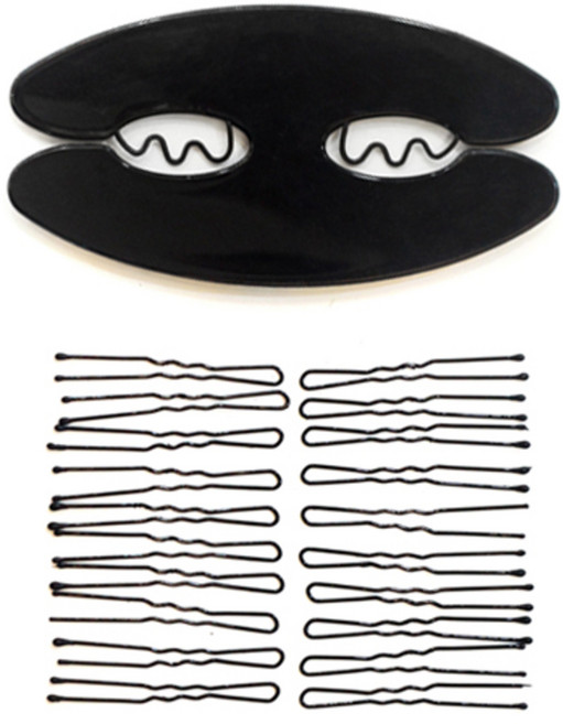 루머스 머리땋기 세트 이쁜머리땋기 HU014 + U핀 HU021, 1개