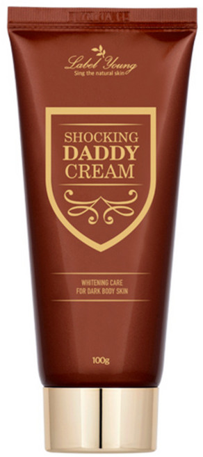 라벨영 쇼킹 대디 바디크림, 100g, 1개