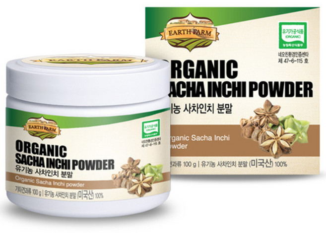 얼스팜 유기농 사차인치 분말, 100g, 1개