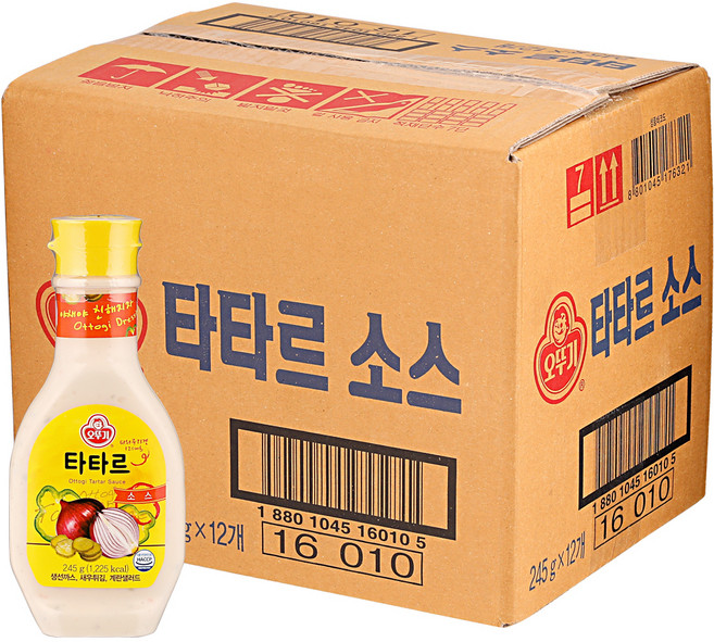 OTOKI 不倒翁 塔塔醬, 245g, 12瓶