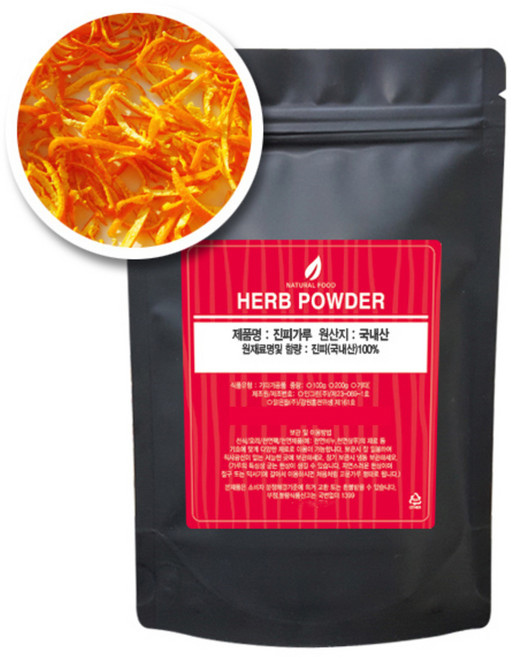 동이약초 진피가루, 1kg, 1개