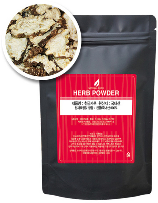 동이약초 천궁가루, 1kg, 1개