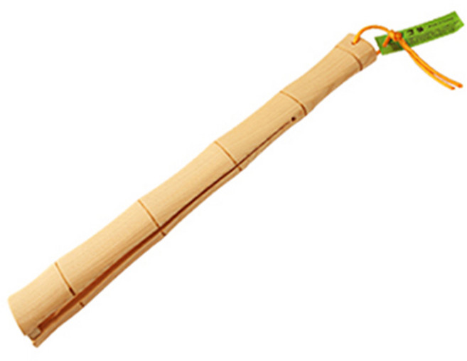 친환경편백아트 편백나무 죽비안마기, 1개