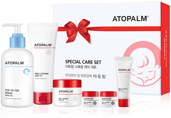 아토팜 스페셜 유아 보습 케어 세트, 1세트