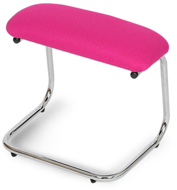 CHAIR FOCUS Chair Foot ALPHA 布料腳踏板椅, 粉紅色, 1入