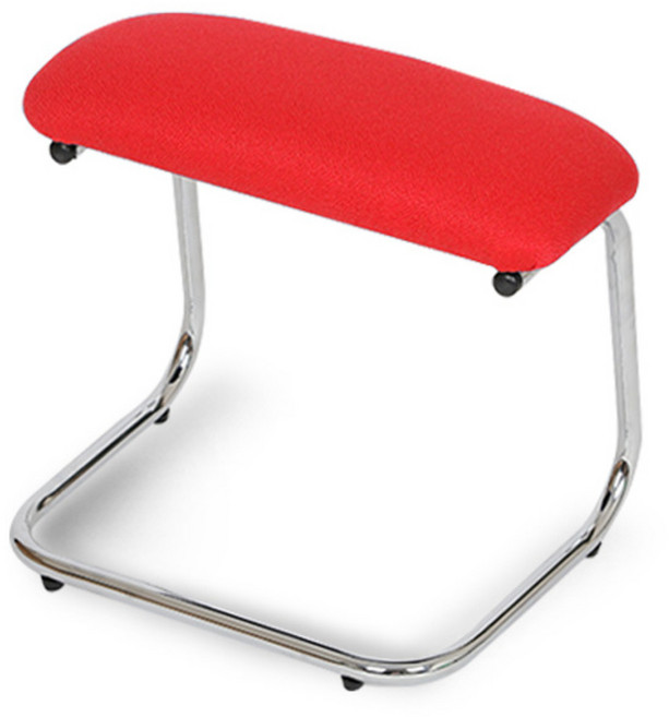 CHAIR FOCUS Chair Foot ALPHA 布料腳踏板椅, 紅色, 1入