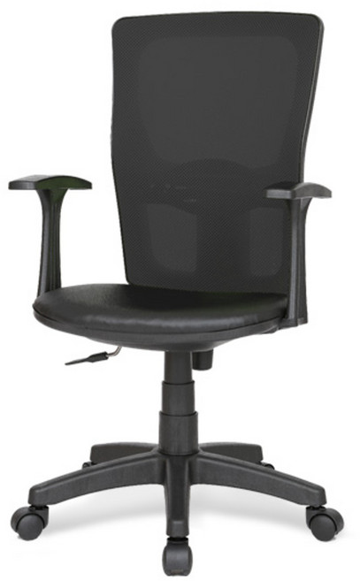 체어포커스 아이백 AI 기본형 의자 메쉬, 블랙