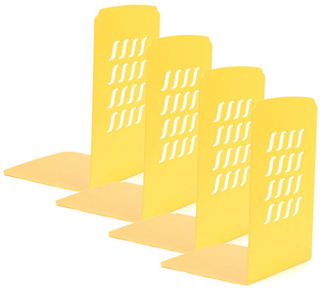 아카데미 북앤드 L형 4p, 옐로우