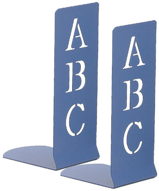 아카데미 북앤드 장서형 2p, 블루