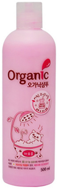 씨앤앤코스메틱 어린 고양이용 린스 겸용 오가닉 샴푸, 500ml, 1개