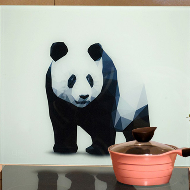 소망아트 주방 아트보드 판다 2, 1개