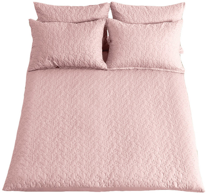 더자리 에코 항균 마이크로 누빔 요커버, 밀키핑크