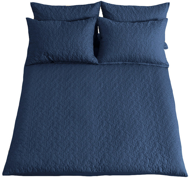 더자리 에코 항균 마이크로 누빔 요커버, 밀키네이비