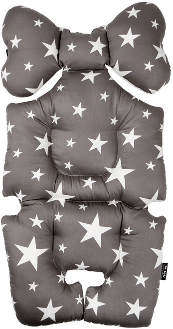 투토츠 에어라이너 유모차시트, 슈팅스타 그레이, 1개