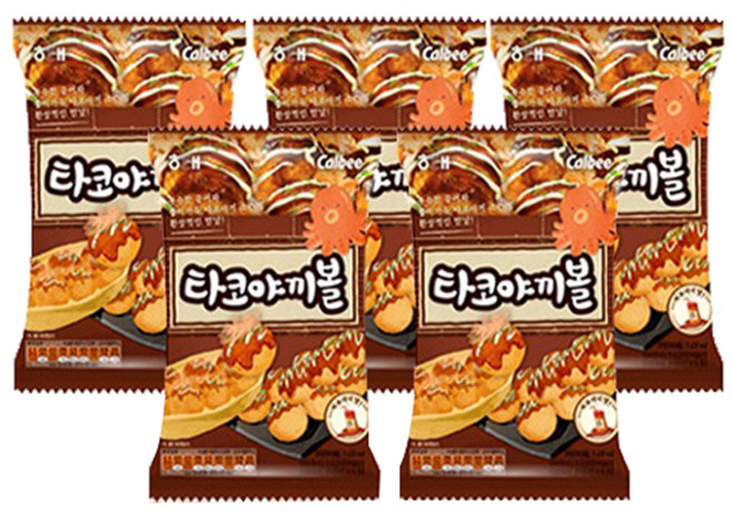 해태제과 타코야끼볼, 70g, 5개