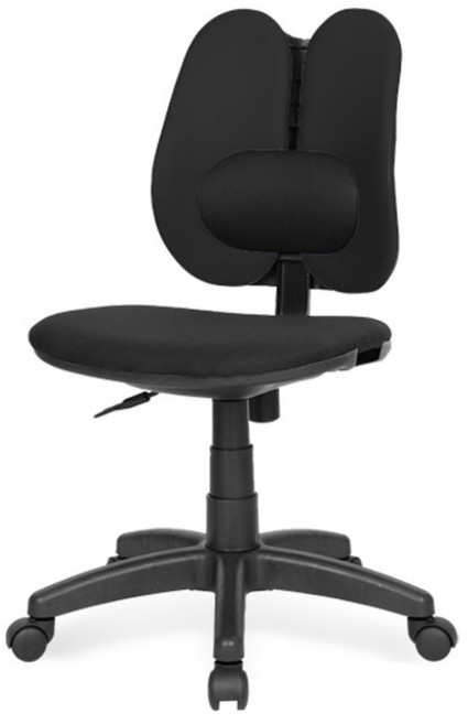 엔젤 ZCA 팔무 요추형 의자, 블랙