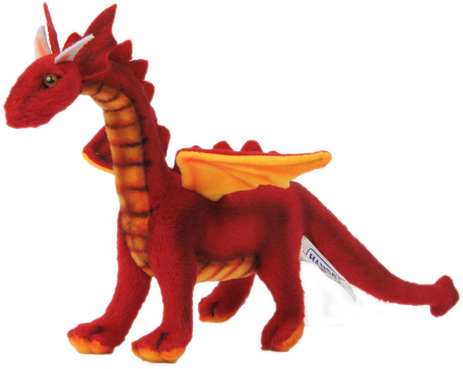 한사토이 동물인형 6064 드래곤 Red Dragon, 25cm, 레드, 1개