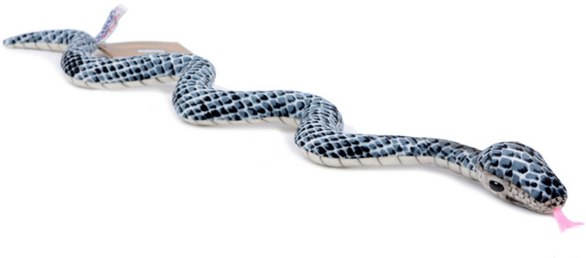 한사토이 동물인형 6027 뱀 Wriggling Snake, 8cm, 혼합색상, 1개