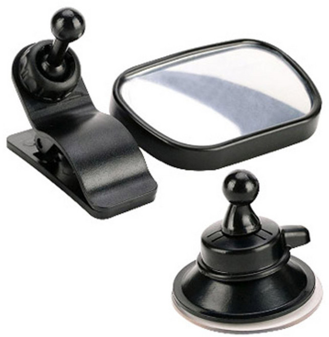 모나코올리브 세이프 아이 후사경 + 클립형 거치대 + 압착형 거치대, 1세트