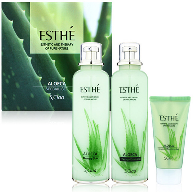 엔프라니 에스클라 알로에카 기초 스킨케어 2종 세트, 1세트