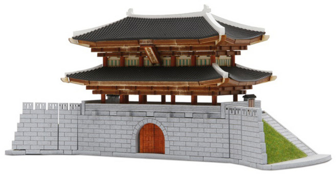 YoungModeler 英工房 國寶第1號 崇禮門 木製組裝套件, 1個, 單品