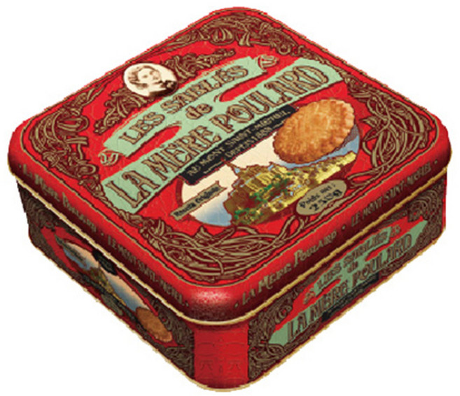 라메르폴라르 샤브레 쿠키 틴, 250g, 1개