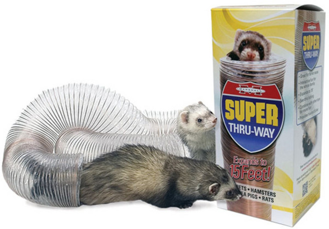 마샬 슈퍼 트루웨이 터널 소동물 장난감, 혼합 색상, 1개