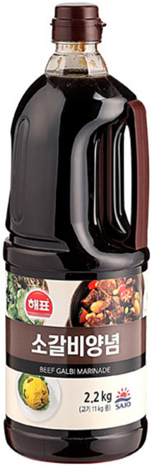 해표 소갈비양념, 2.2kg, 1개