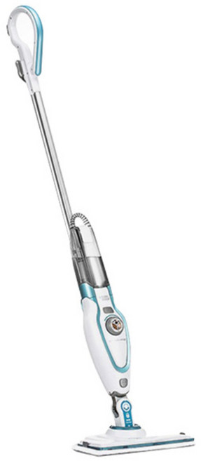 블랙앤데커 스틱형 스팀청소기, 블루 + 화이트, FSM1620