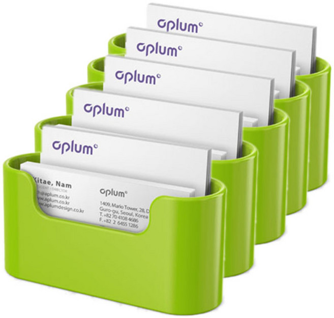 에이플럼 네임키퍼 그린, 5개입, 1단