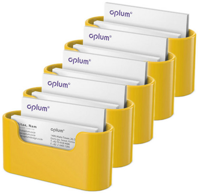 에이플럼 네임키퍼 옐로우, 5개입, 1단