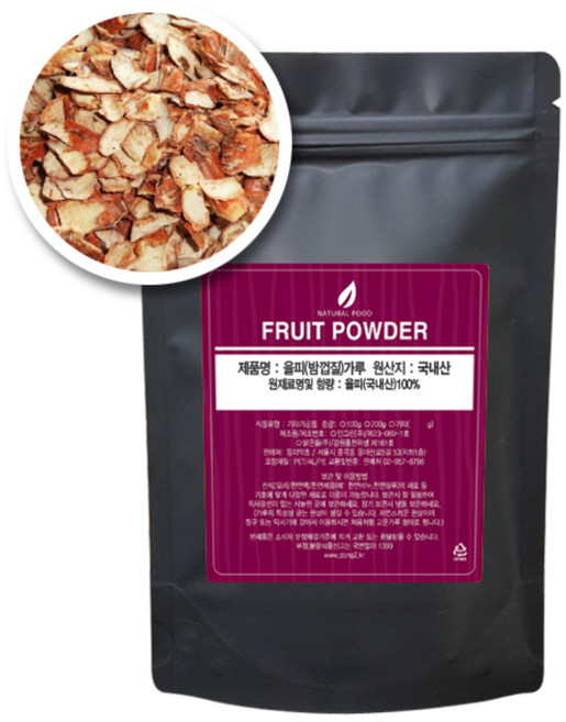 동이약초 율피 밤껍질 가루, 1kg, 1개