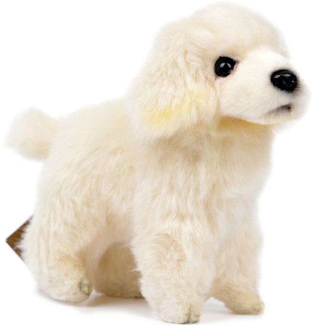 한사토이 6957 마렘마쉽독 동물인형, 10cm, 베이지색, 1개